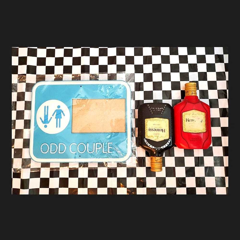 VTG "Odd Couple" Picture Frame 6x4 by Burnes of Boston '2000. Brand New